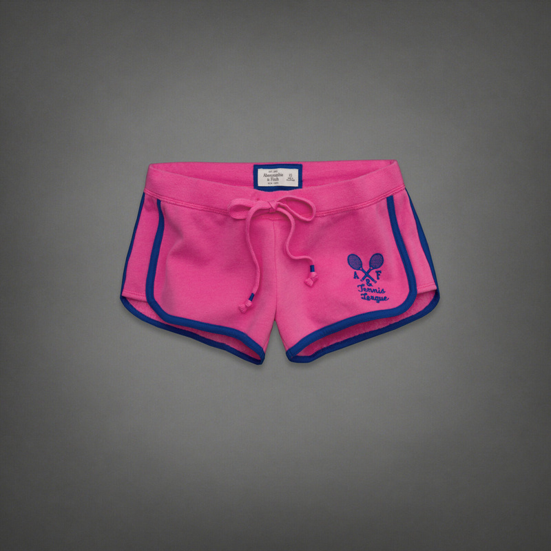 Abercrombie Fitch Mujeres Dobladillo Curvo Tejer Patalón Corto AF8356